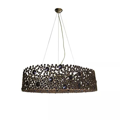 eternity-oval-chandelier-black